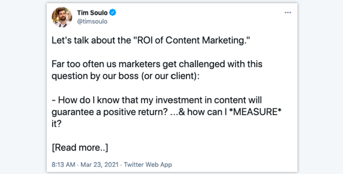 content marketing tips tim soulo