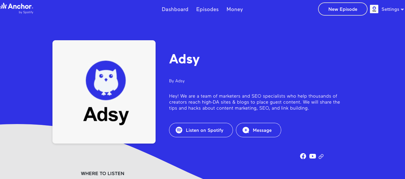 podcast adsy