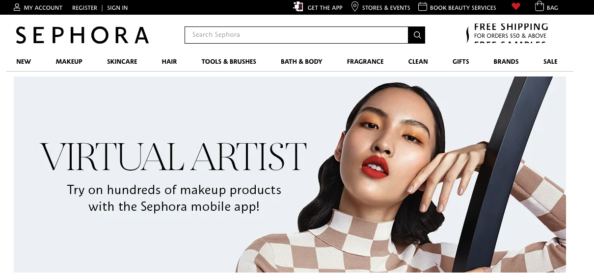 sephora virtual artist