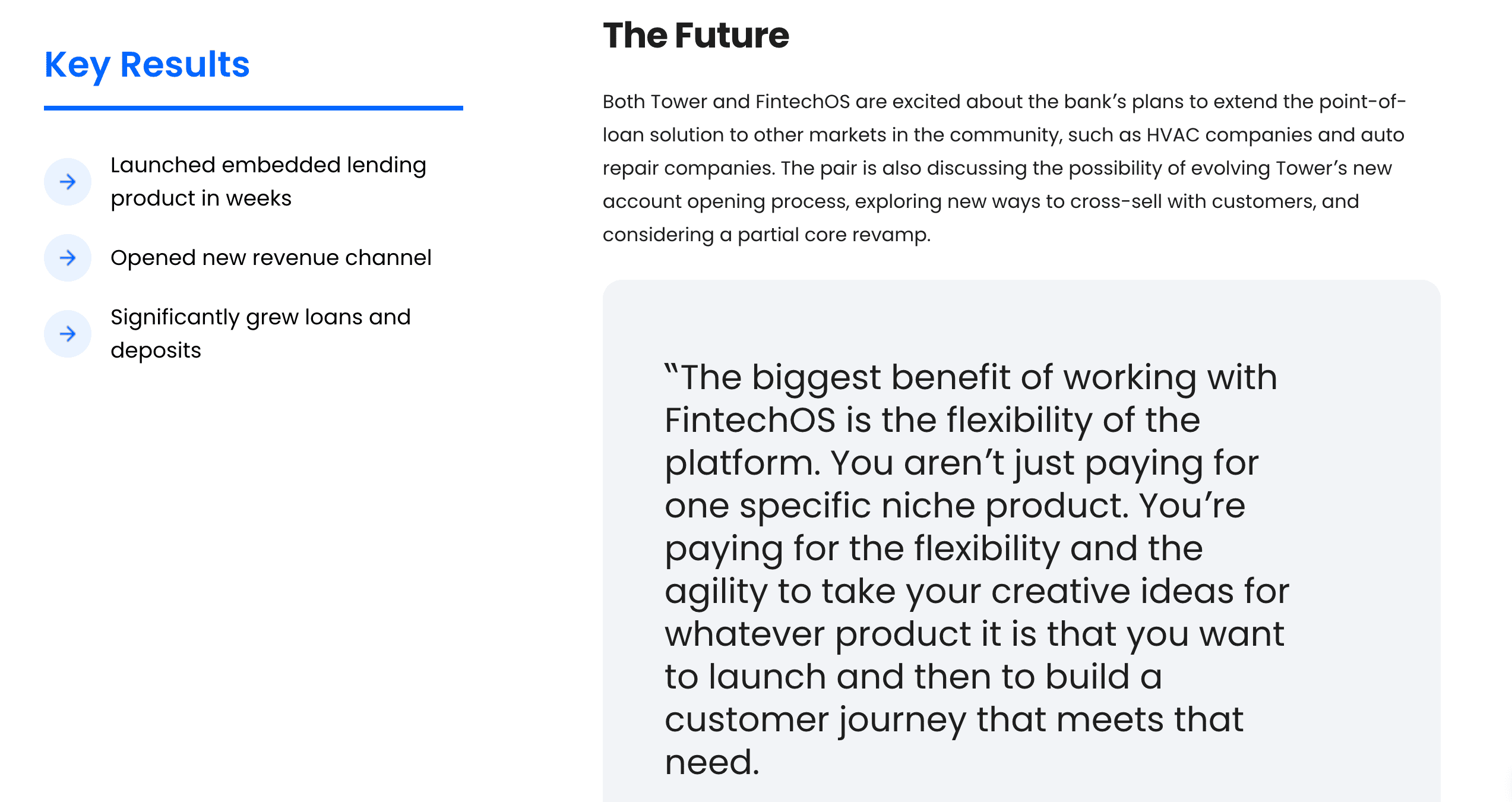 case study the future section