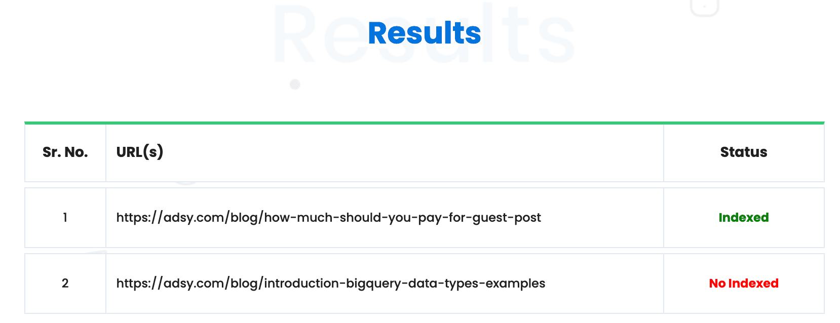 index checker tool online