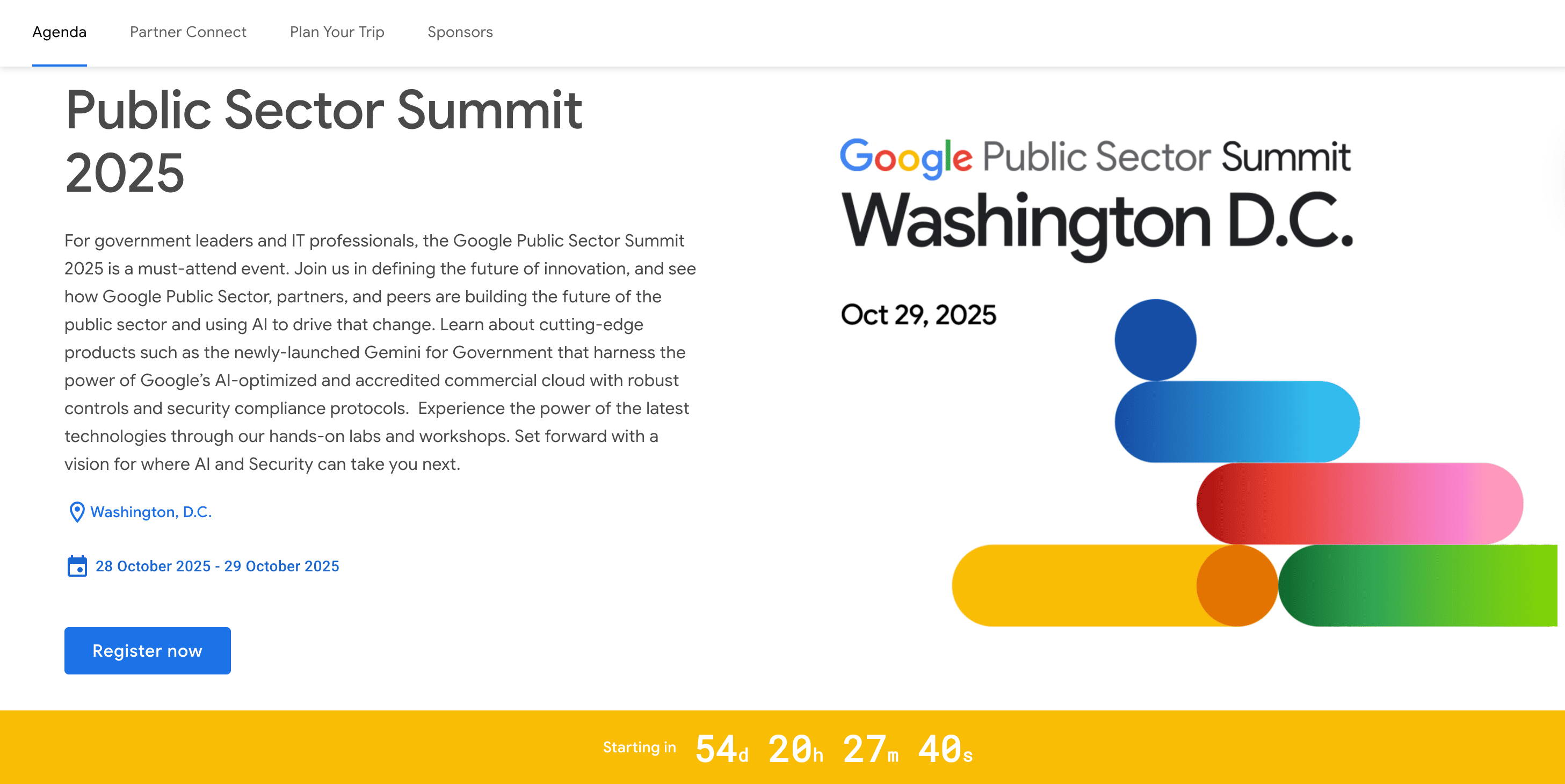landing page webinar example