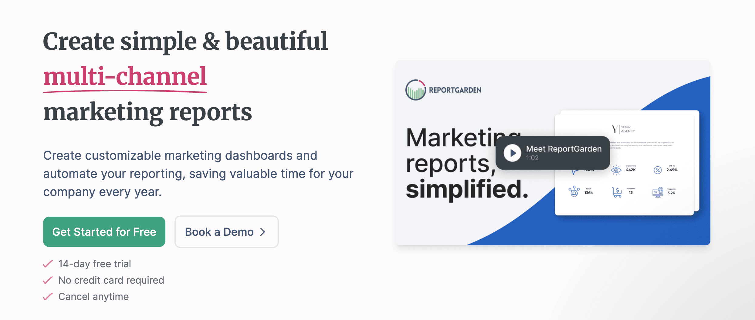 ReportGarden website