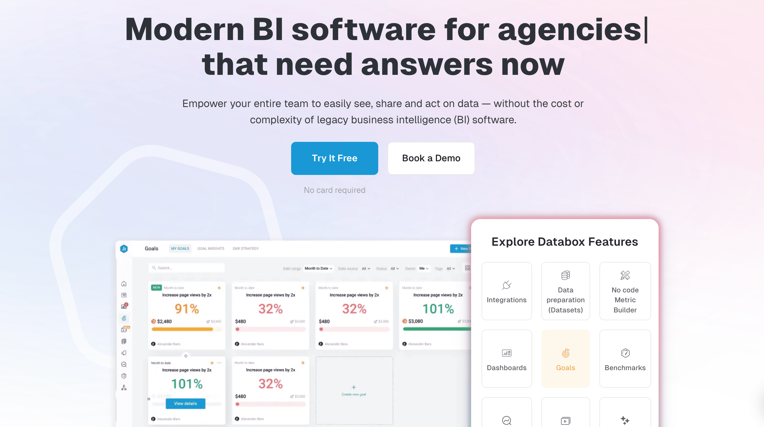 Databox website