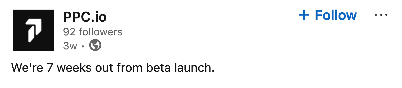 PPC.io beta lauch LD post