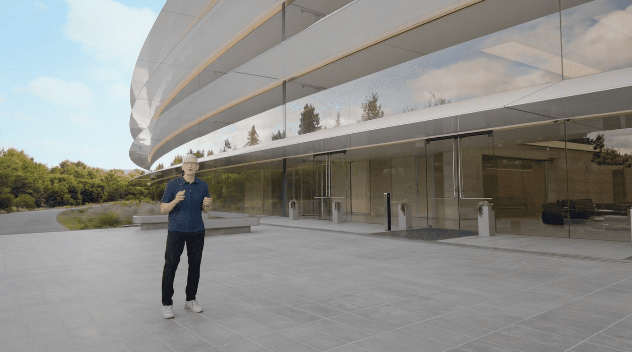 Apple presentation screenshot