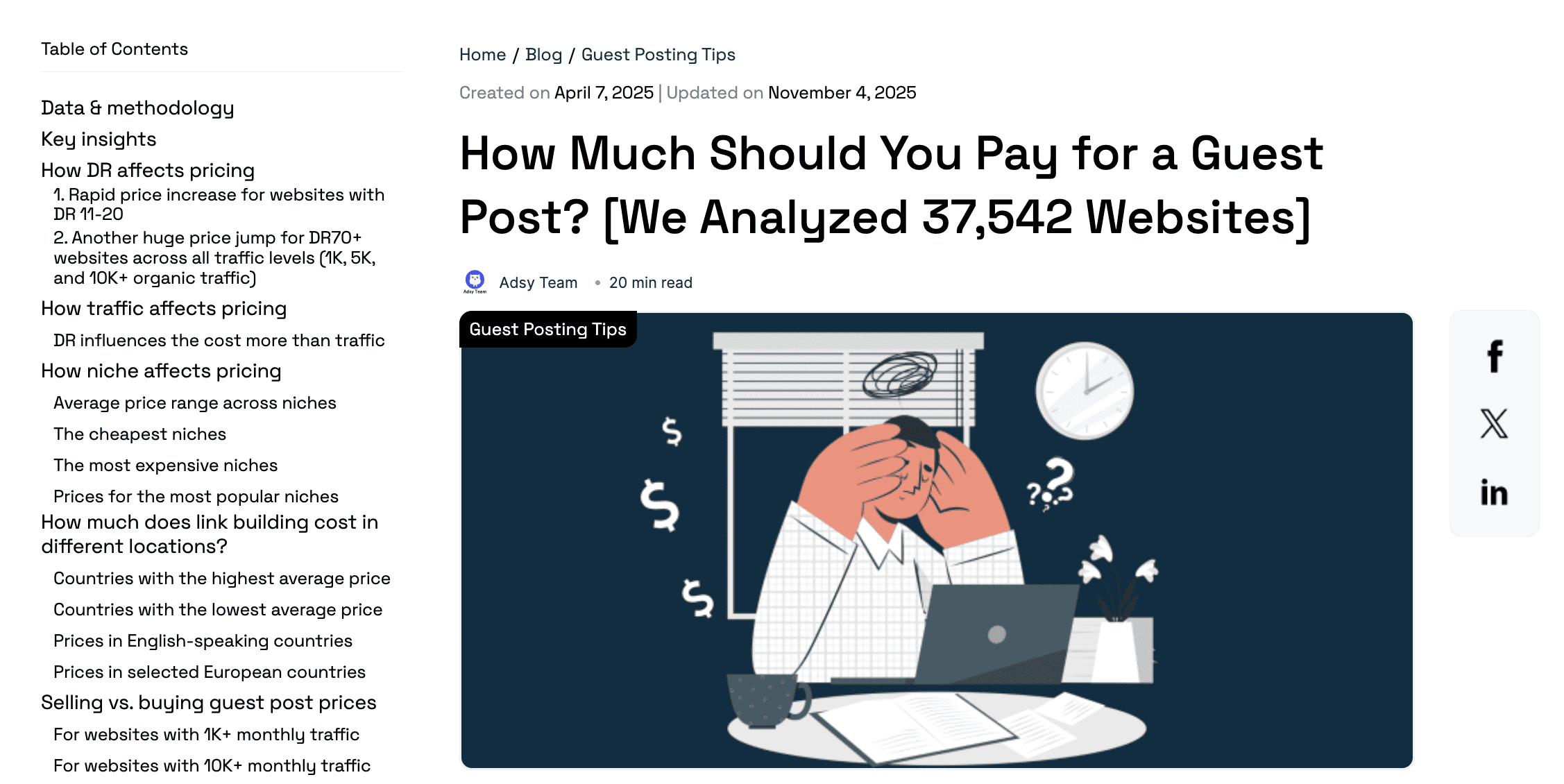 original research blog post