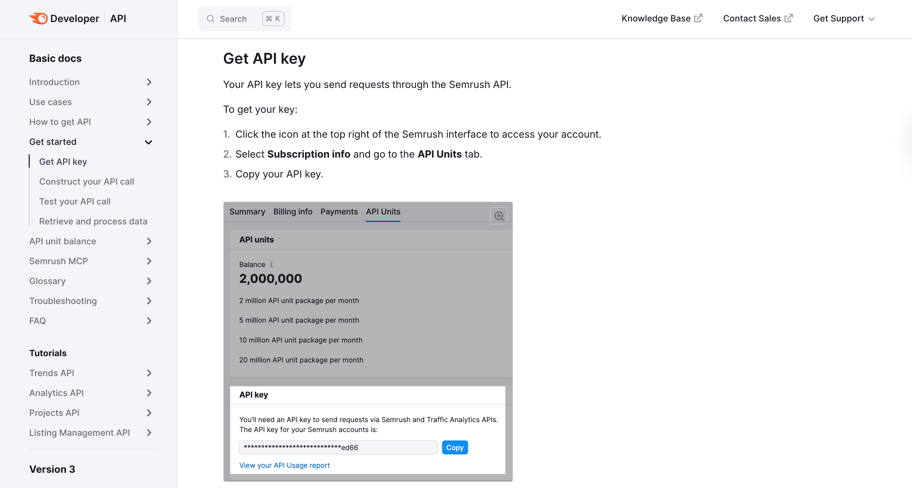 Semrush best SEO APIs