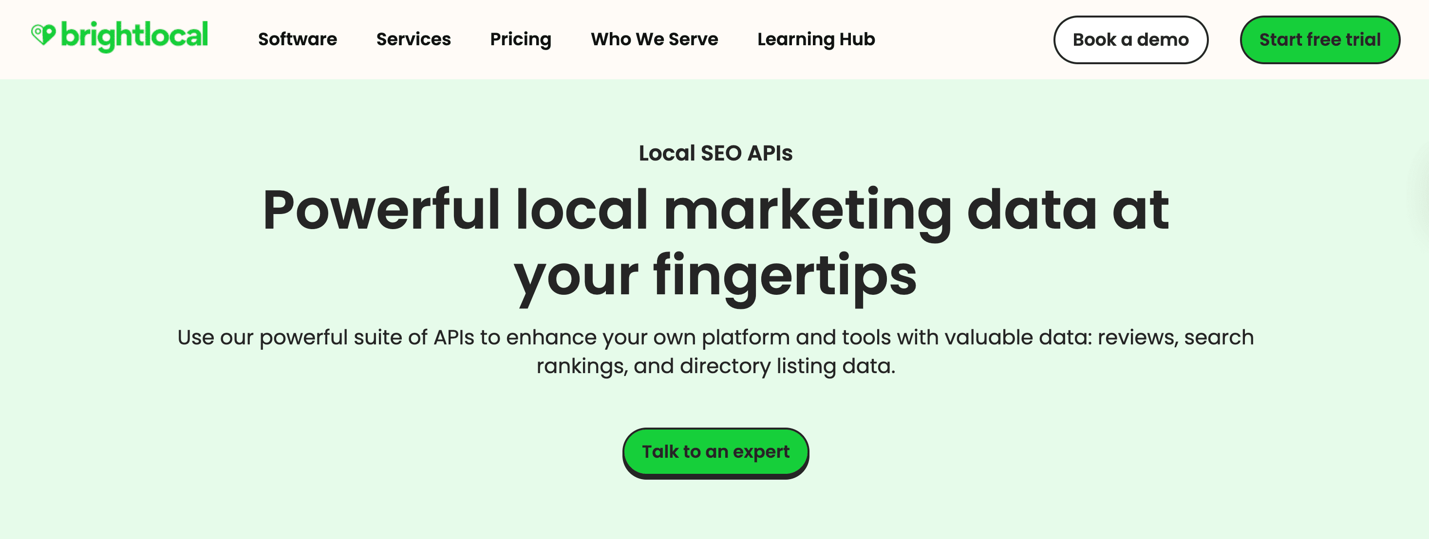 Brightlocal SEO API
