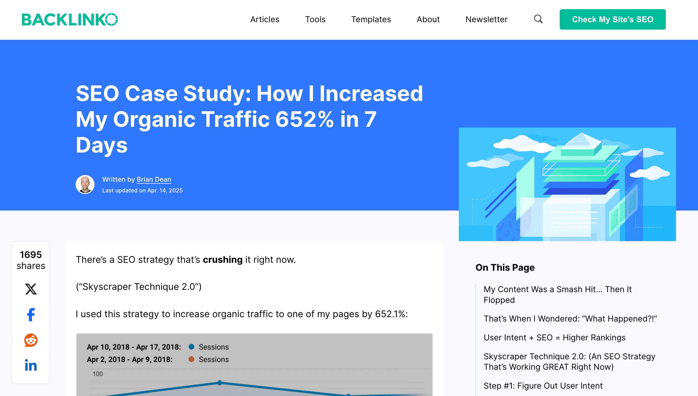link building case study for link building campaigns