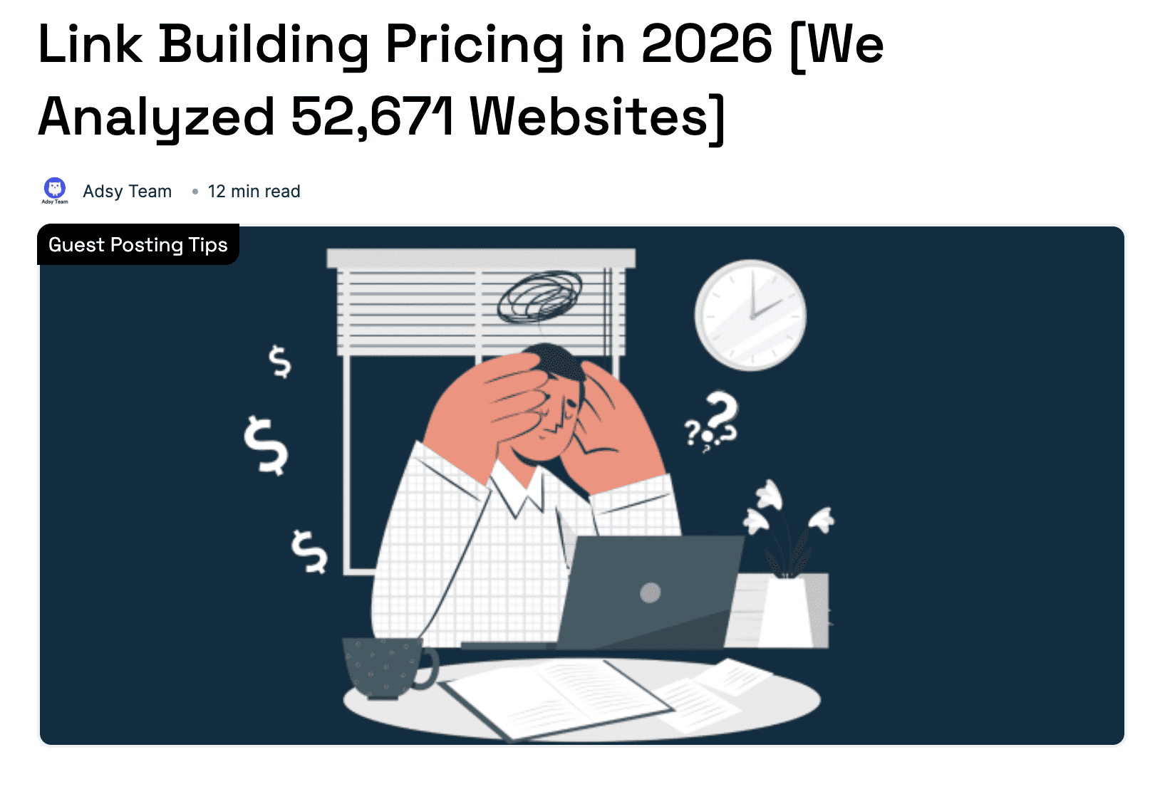 original research for link authority example