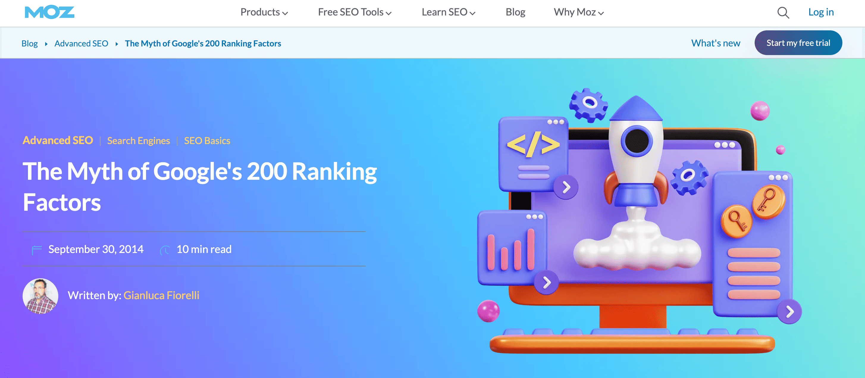 200 google ranking factors is a myth Moz