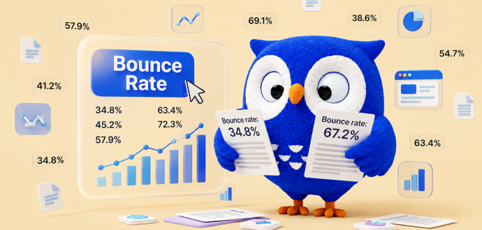 Average bounce rate benchmarks