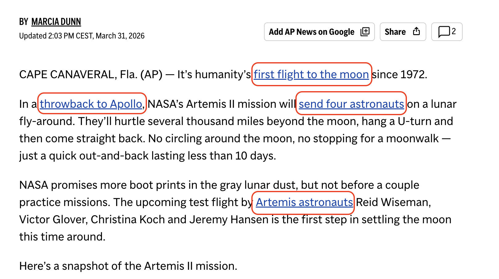 SEO for news sites internal linking