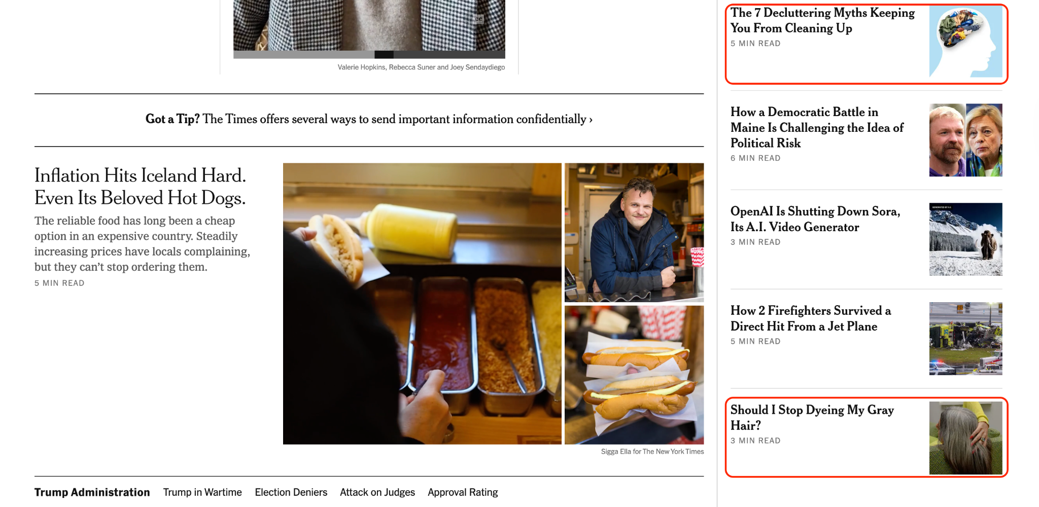 evergreen content for news SEO example