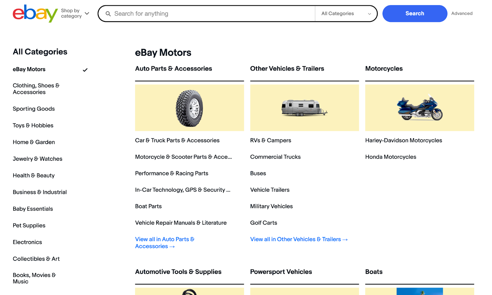 clear website structure example