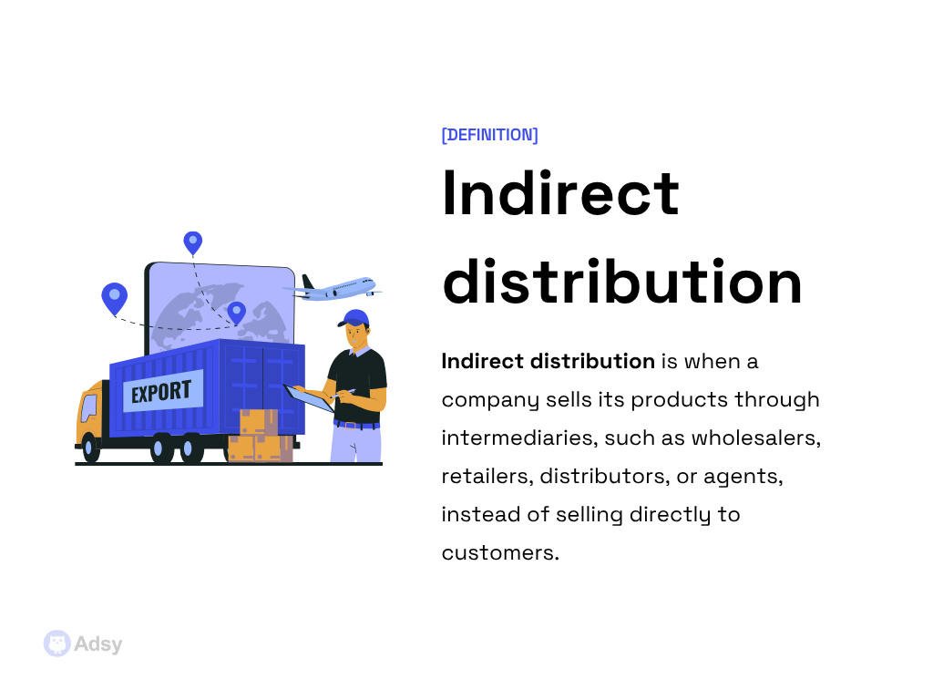 indirect distribution definition