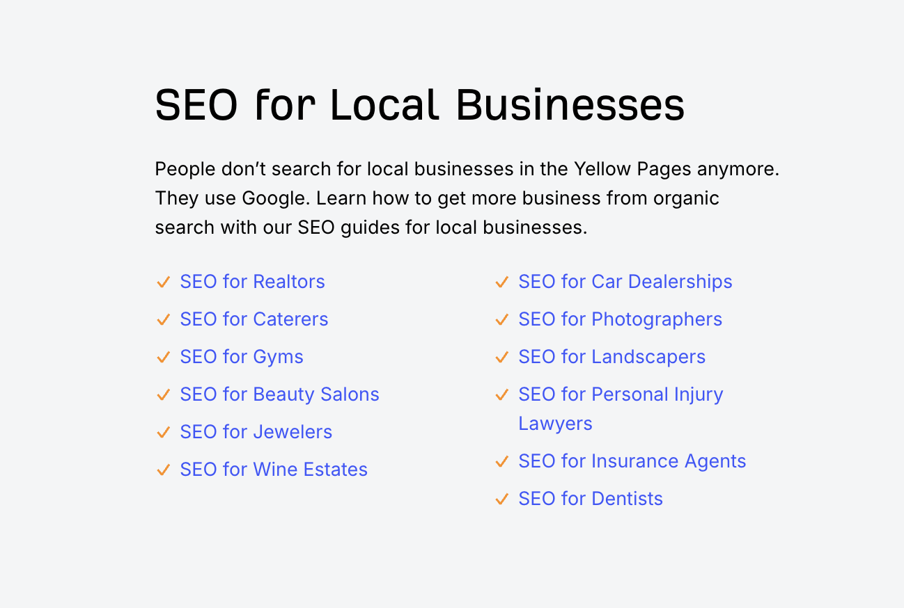 seo pillar content example