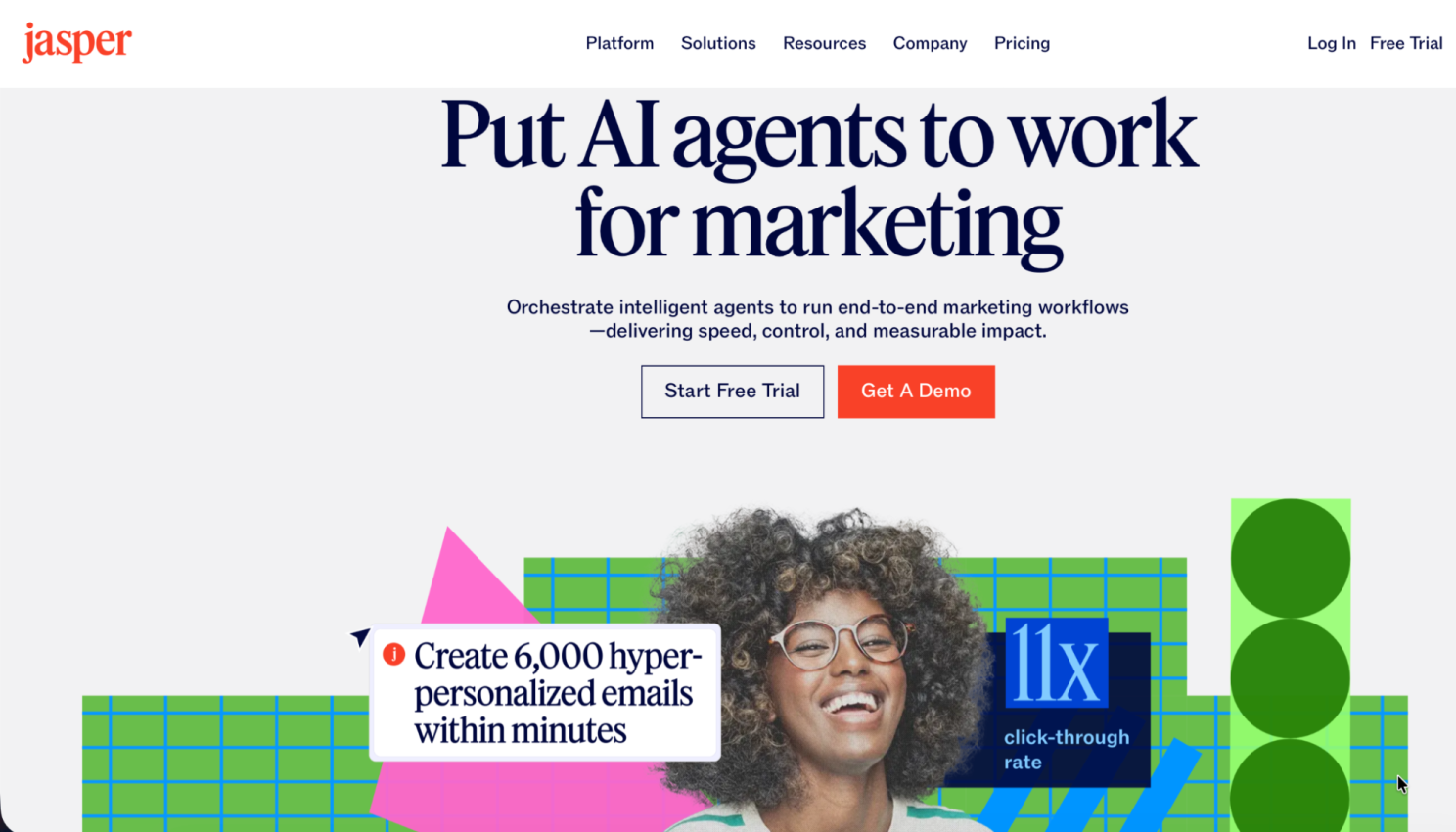 Jasper AI for consistent brand voice marketing and copywriting at scale
