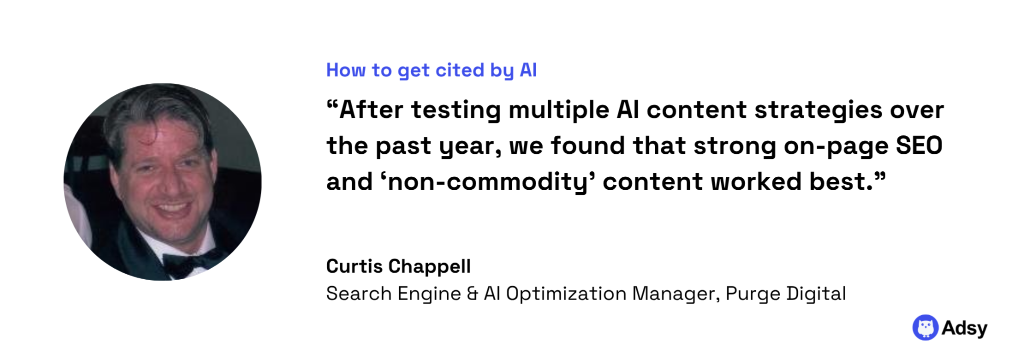 AI search optimization: Focus on on-page SEO and "non-commodity" content