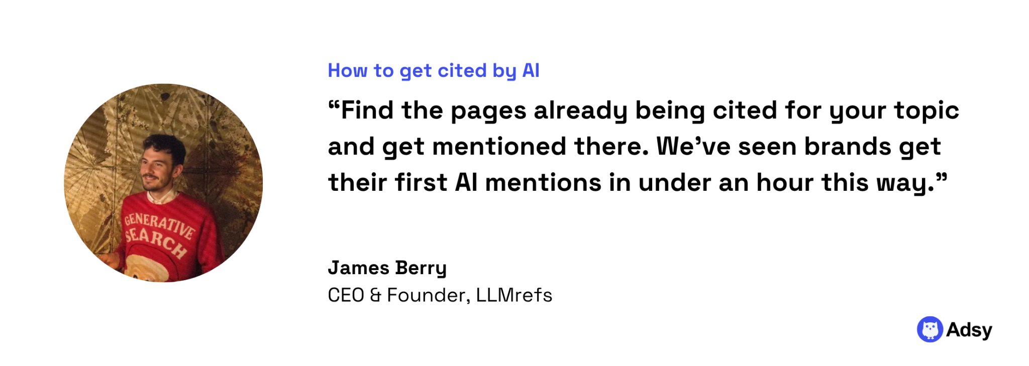AI visibility tips: Get mentions on pages that are already cited