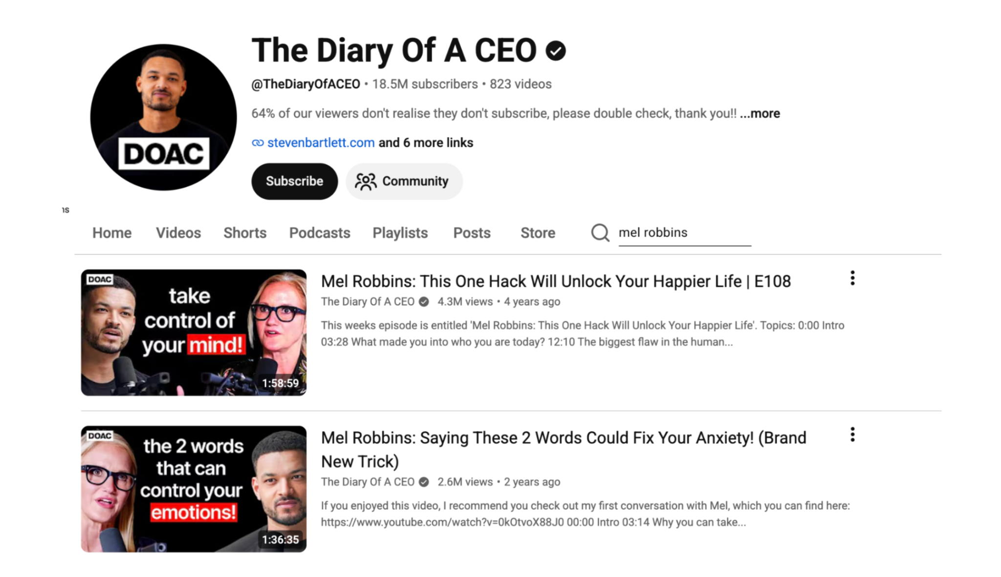 DOAC podcast