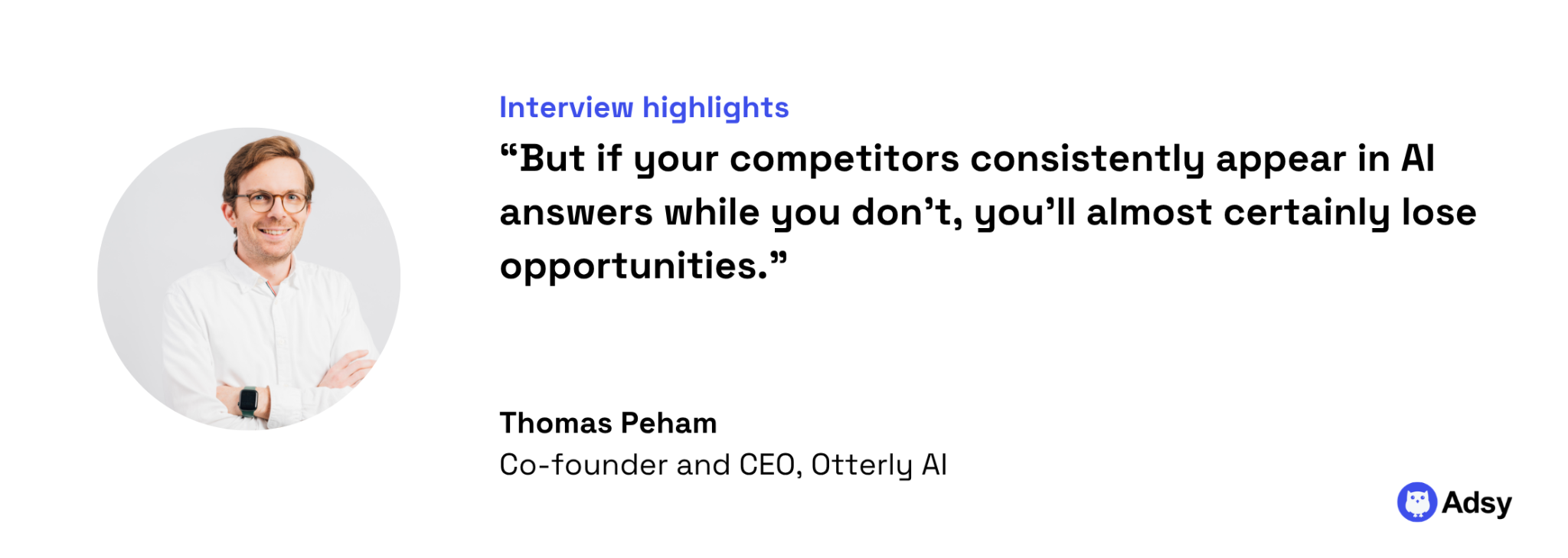 AI answers quote