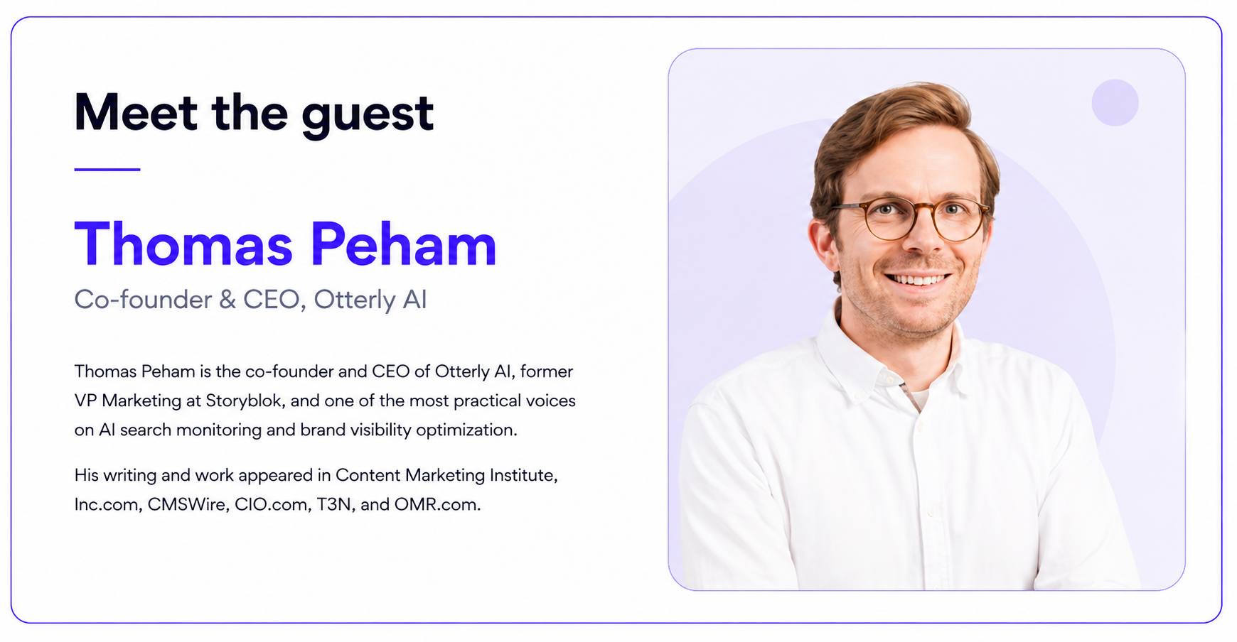 Thomas Peham bio
