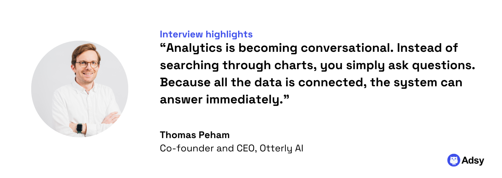 Analytics tools future quote