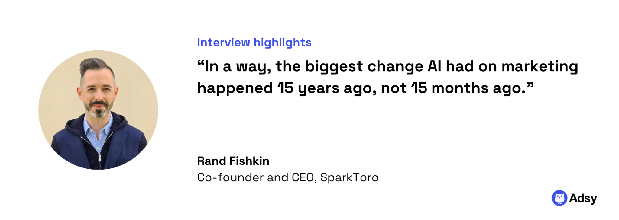 SEO expert quote: marketing trends and changes