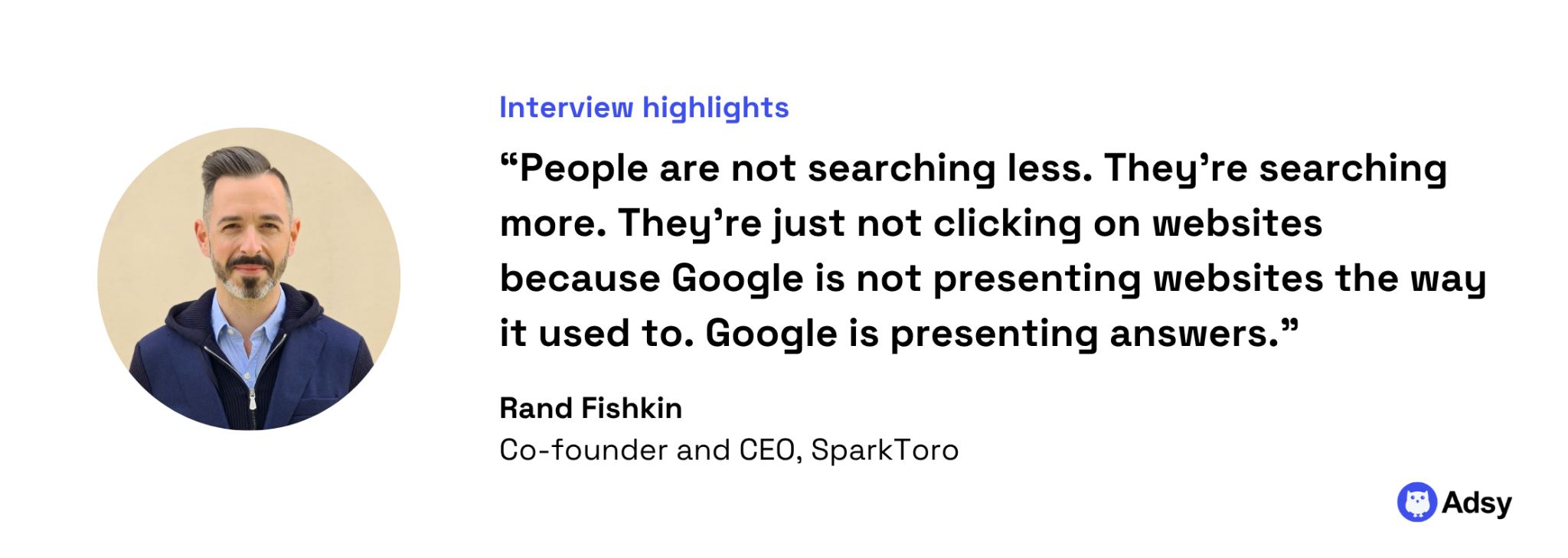SEO expert quote: Traffic is down