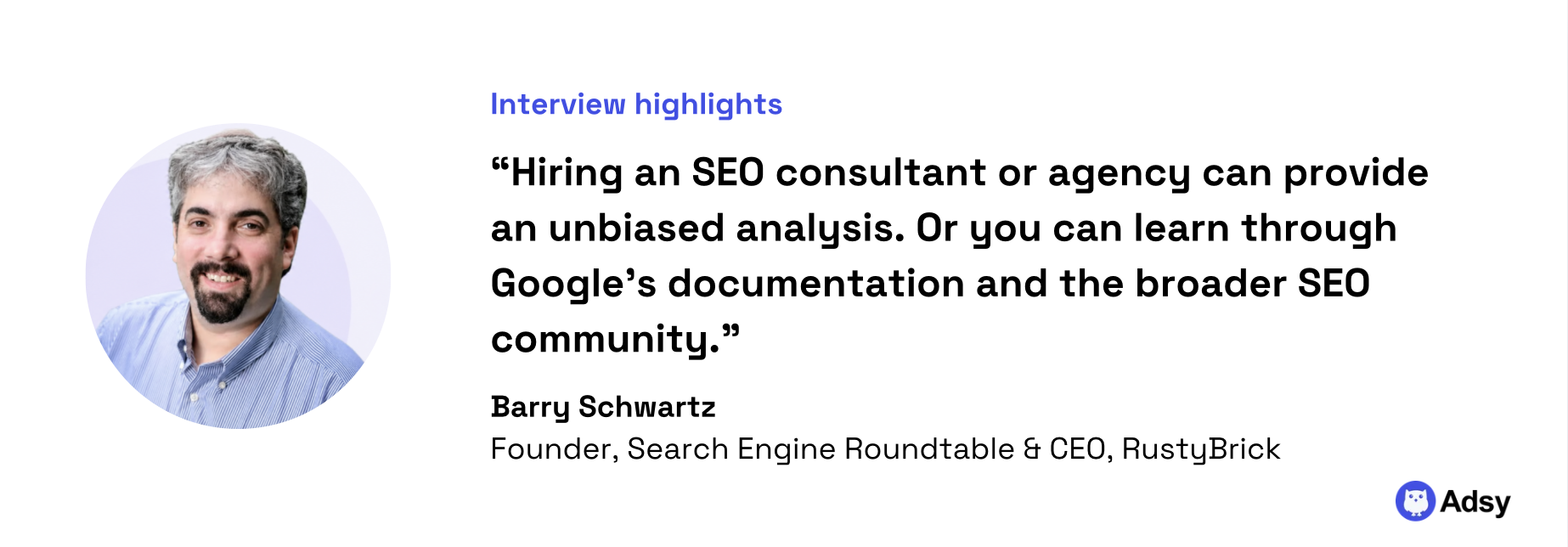 Barry Schwartz quote: Google updates