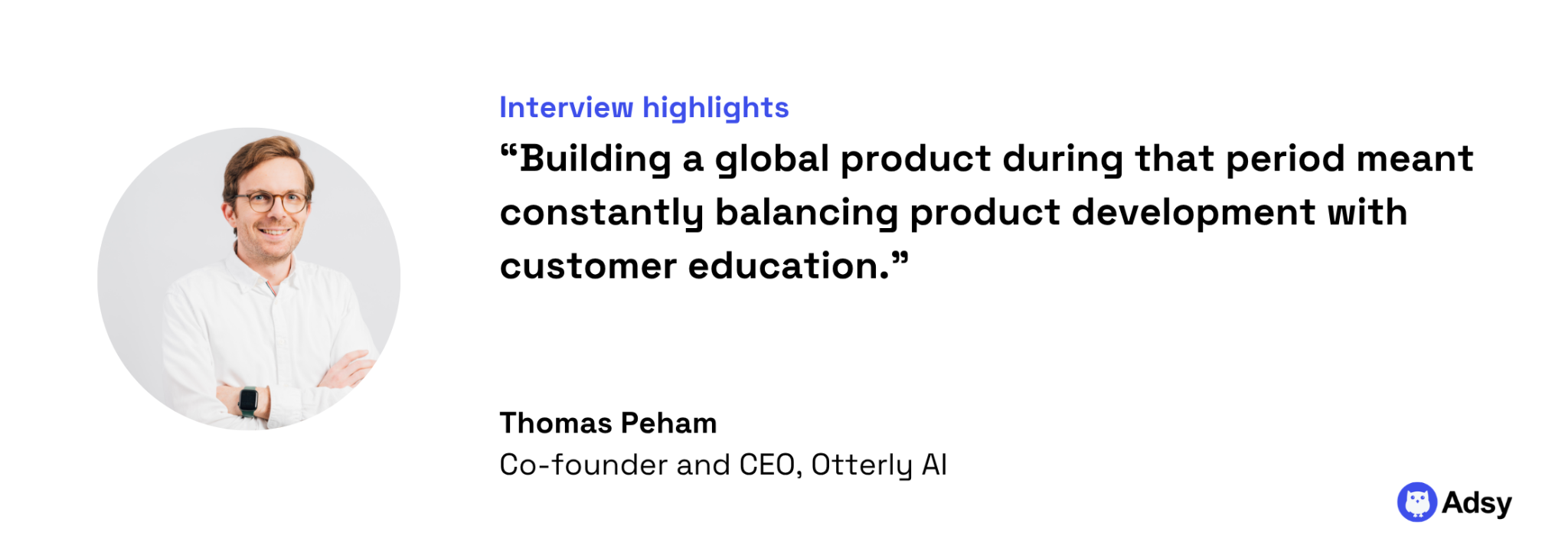 Building product development quote