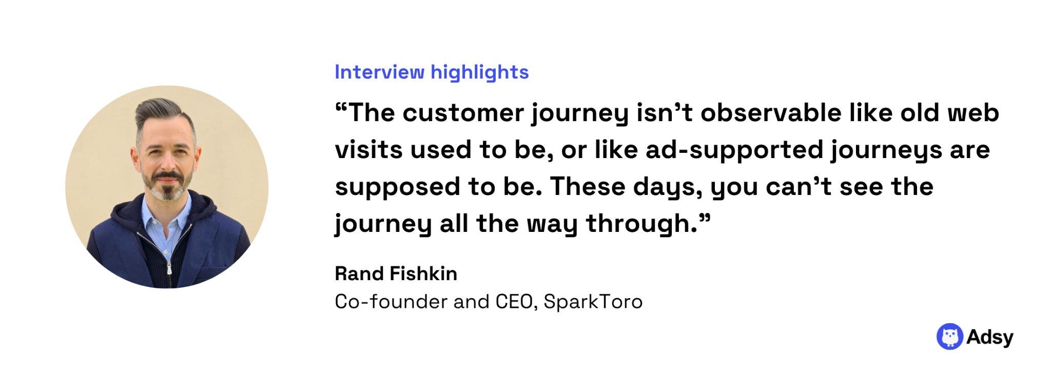 Expert quote: customer journey