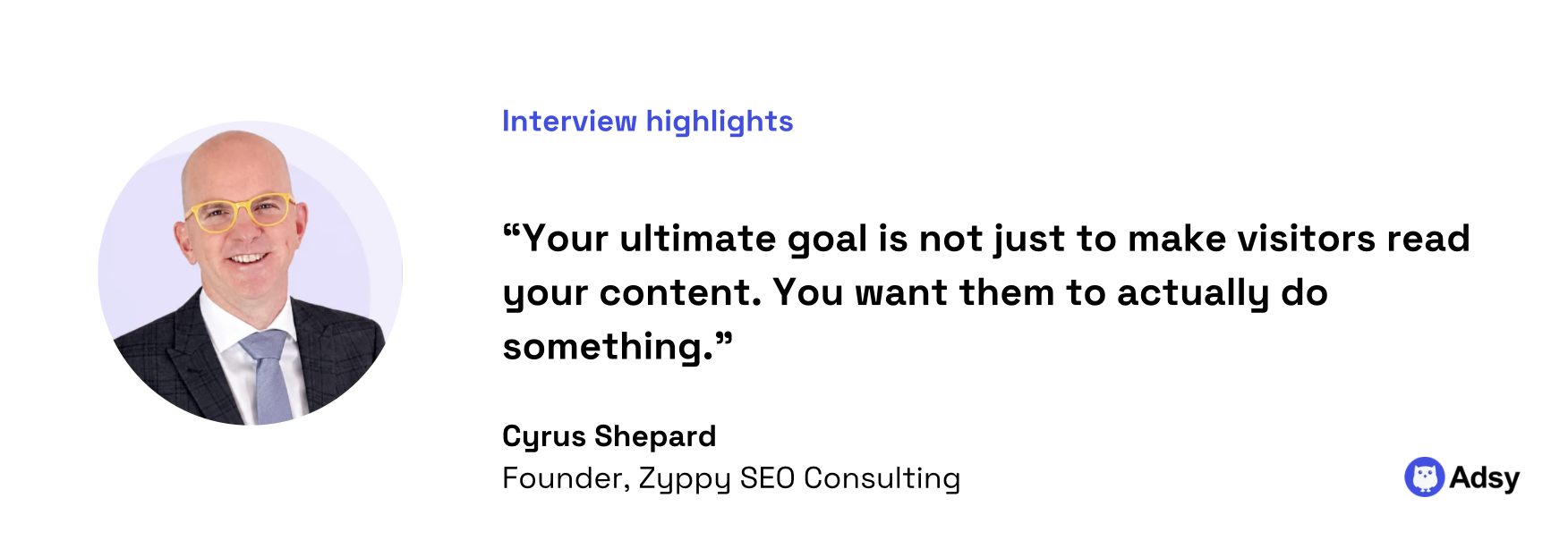 Cyrus Shepard quote: measurement after click
