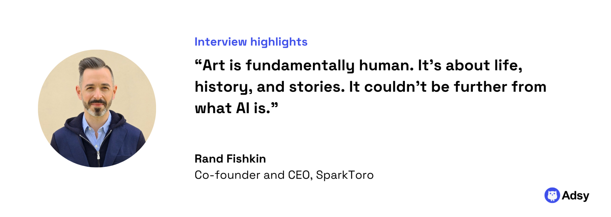Expert quote: art can’t be replicated by AI