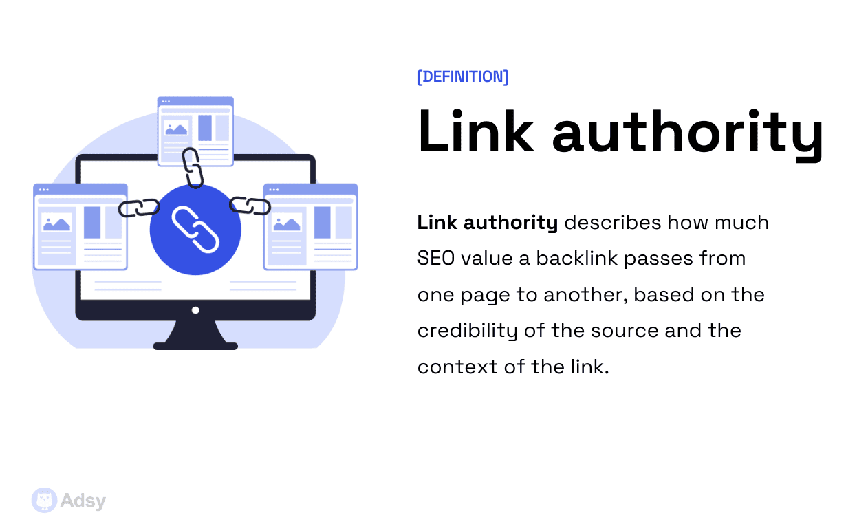 Definition of link authority