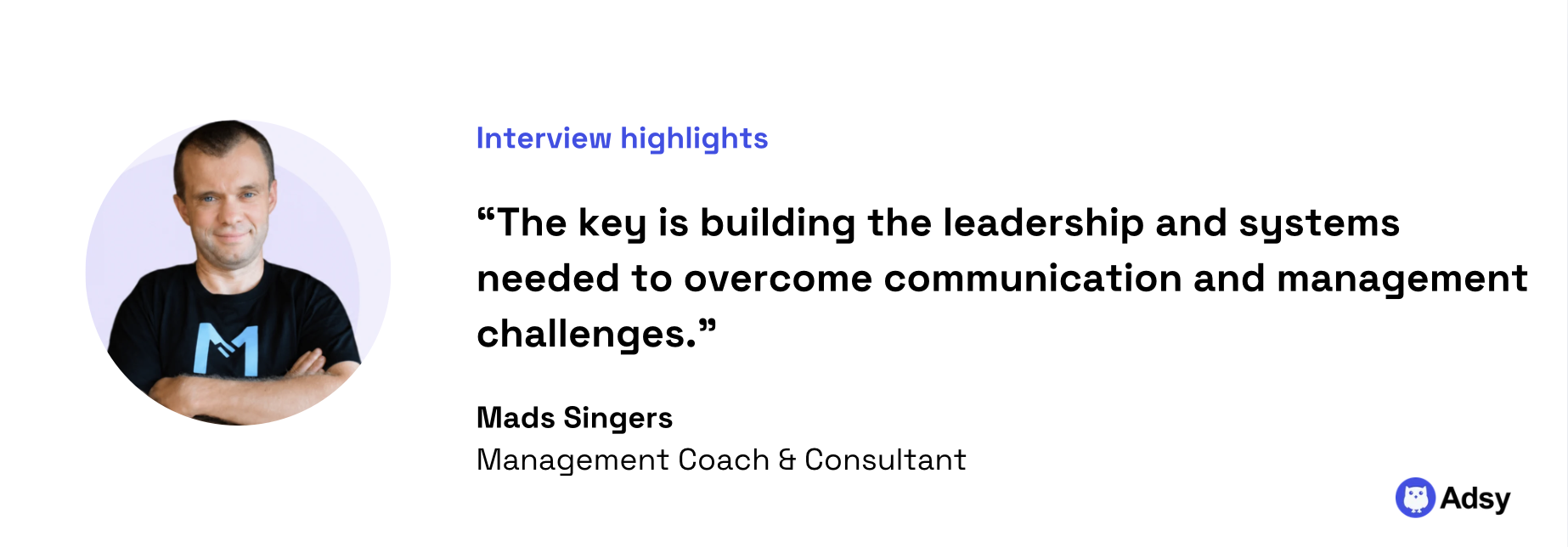 What happens when a company outgrows its management?
