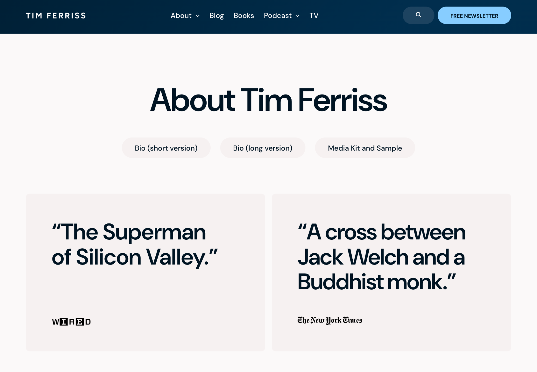 Tim ferriss