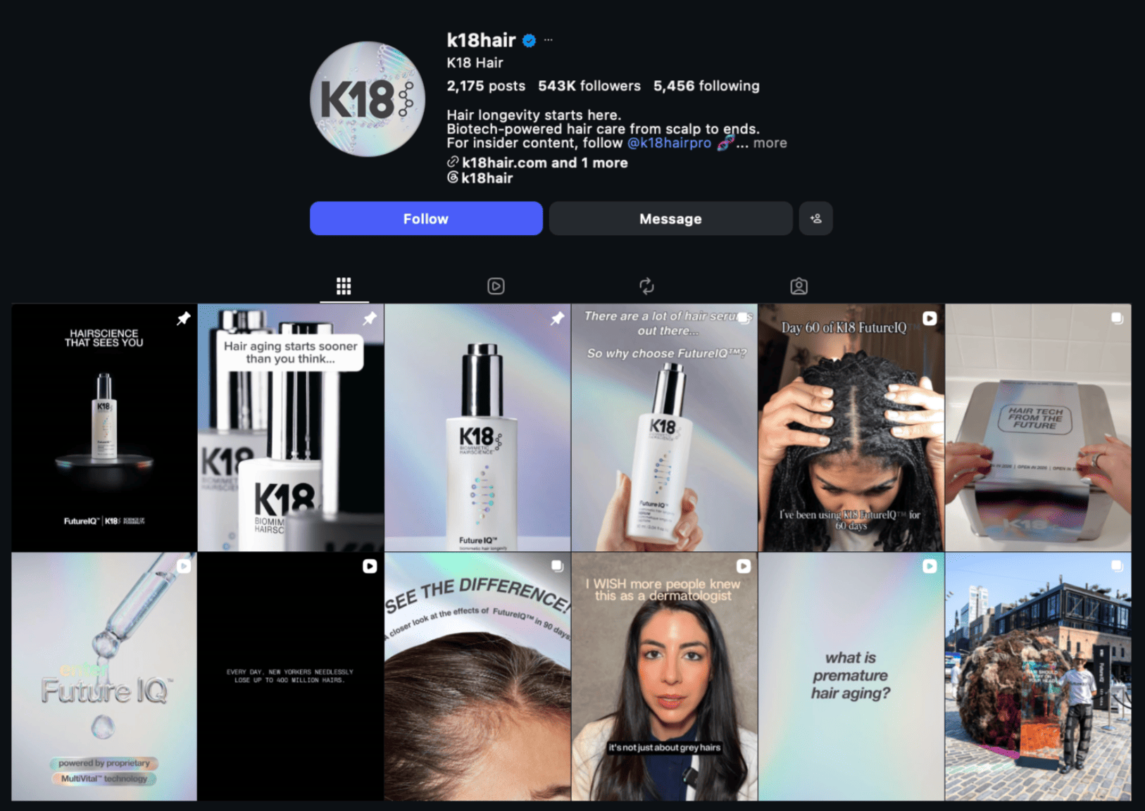 K18 Instagram