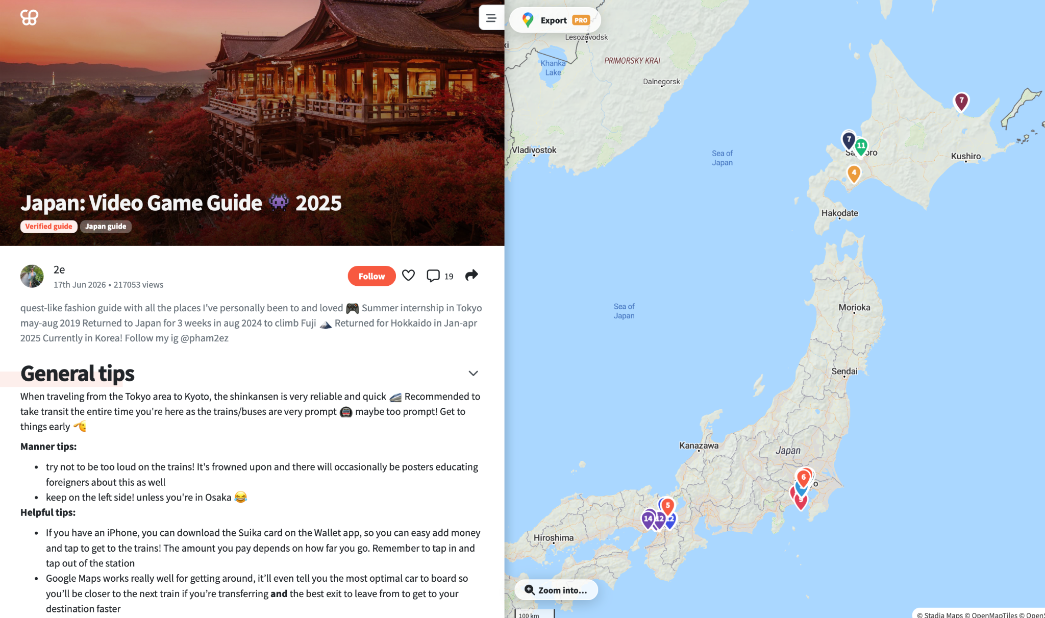 Guide to Japan