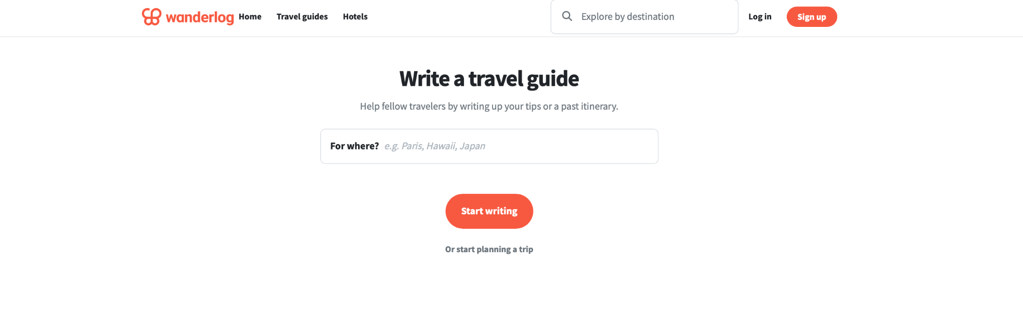 how to write a guide