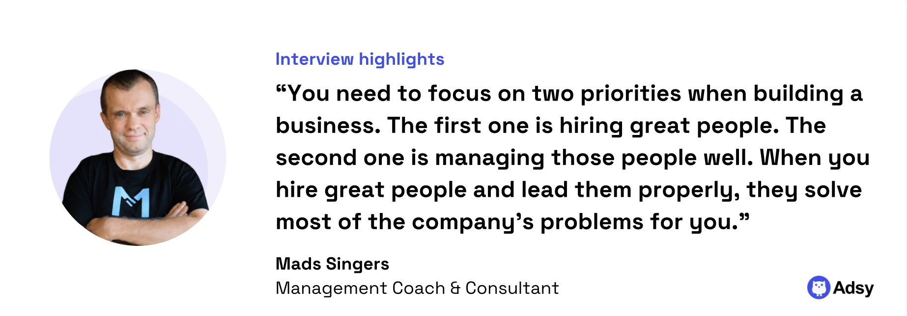 priorities to build a business