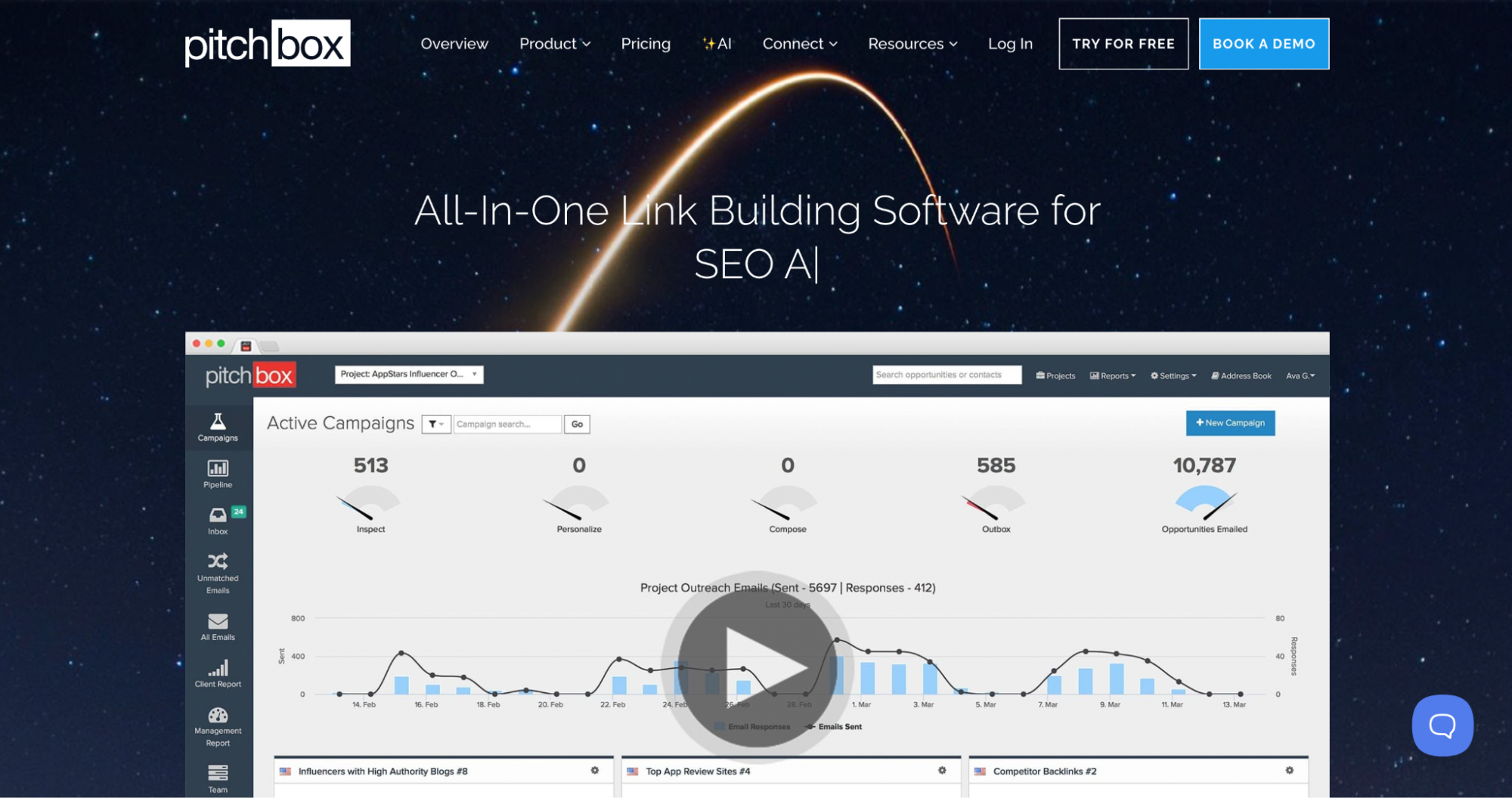 Pitchbox AI Link Building Tool