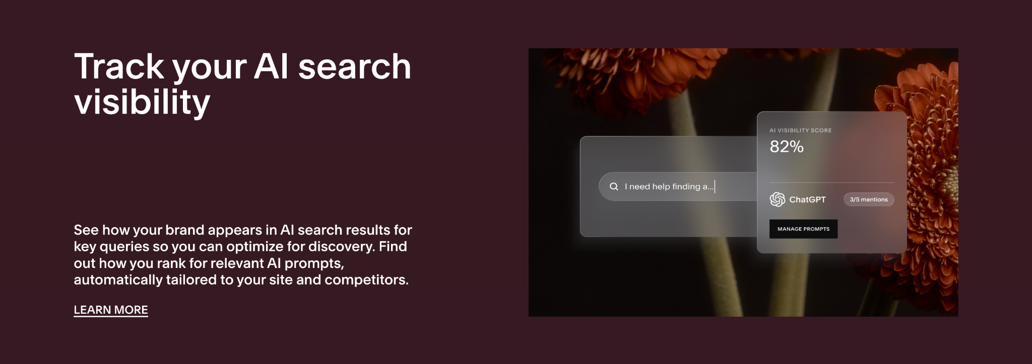 built-in AI visibility SEO tool for Squarespace