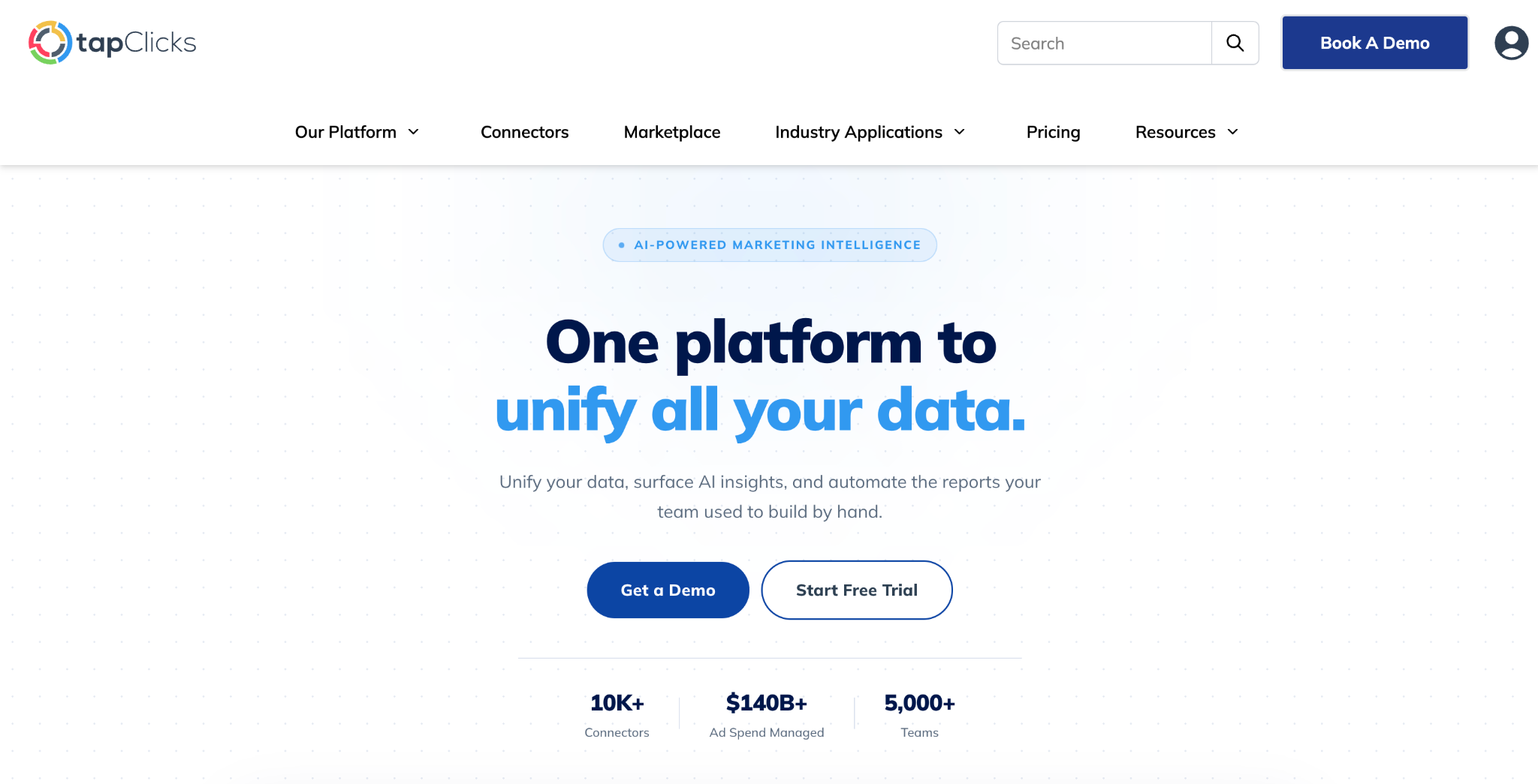 TapClicks AI tool for reporting