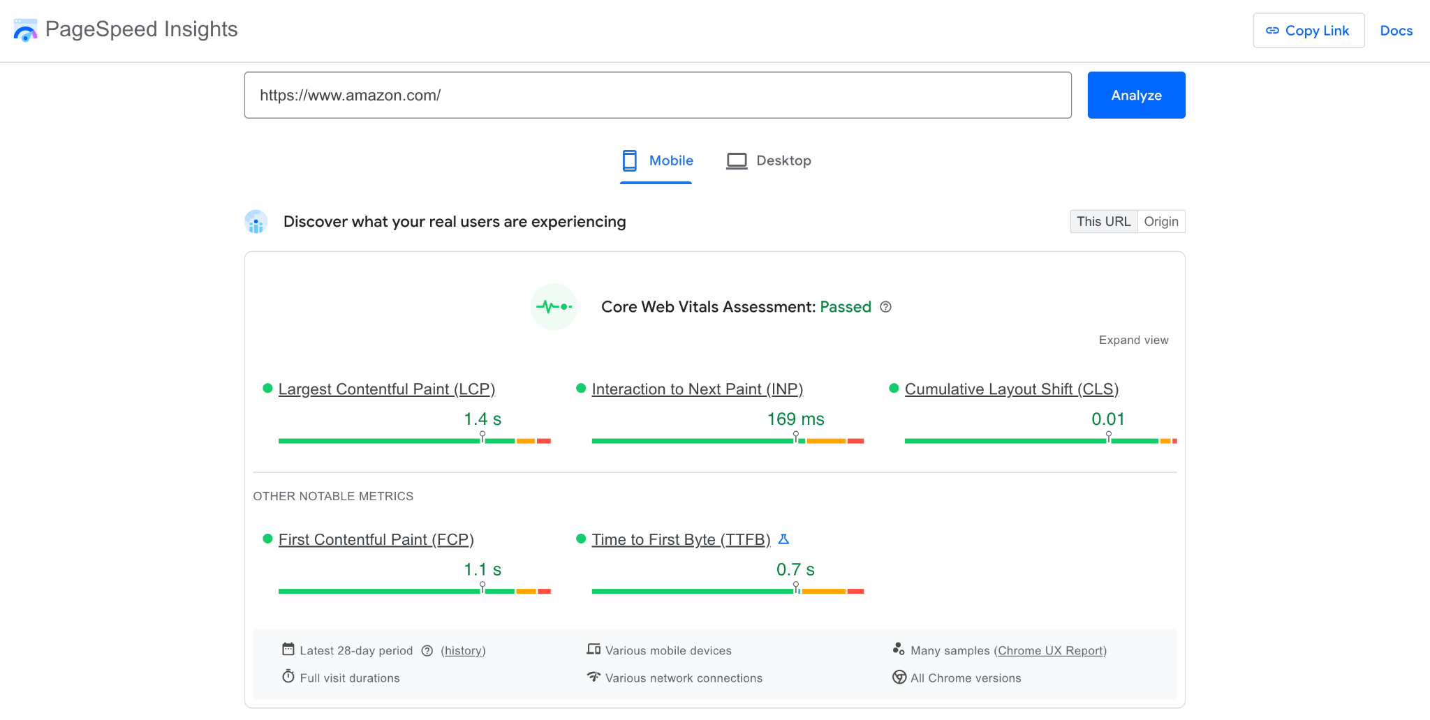 website performance for seo on squarespace
