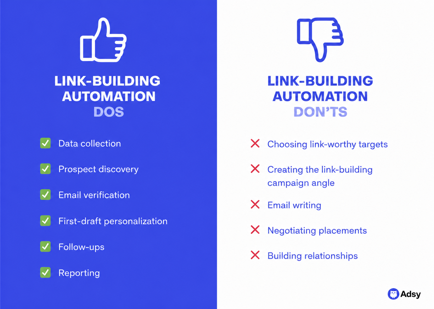 Link Building Automation Dos and Don'ts