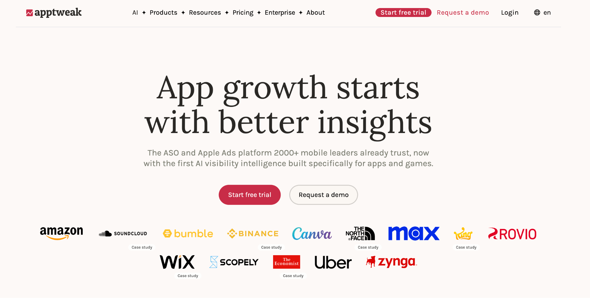 AppTweak AI tool for app optimization