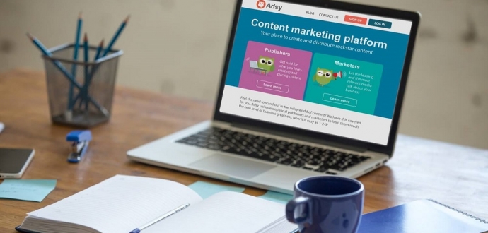 Content Marketing Benefits with Adsy